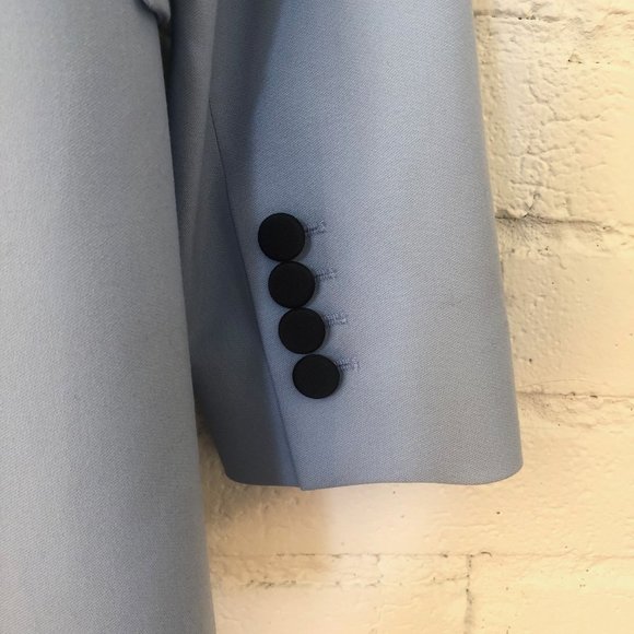 RACIL JAMES WOOL SATIN SUIT - Picture 11 of 12